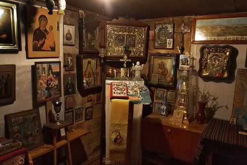 Келья старца Николая Гурьянова