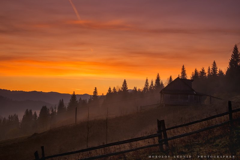 #landscape, #nature, #scenery, #forest, #wood, #autumn, #mist, #misty, #fog, #foggy, #river, #waterfall, #longexposure, #mountain, #vitosha, #bulgari, #aтуман, #лес, #oсень #горы ***photo preview