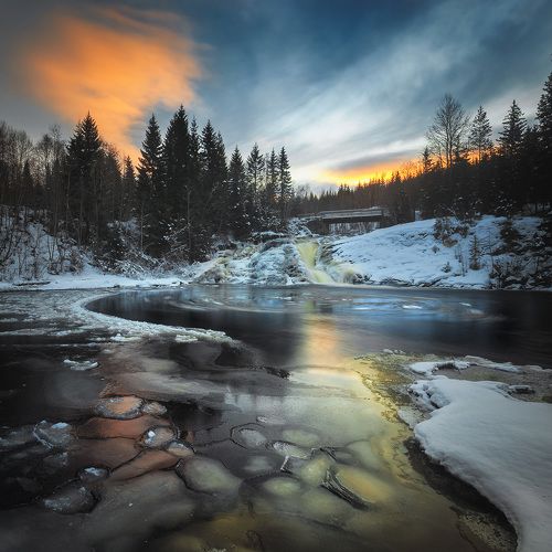 Colours of sunset