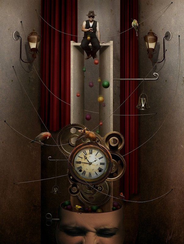 арт,фото Сумбурный цирк подсознанияphoto preview