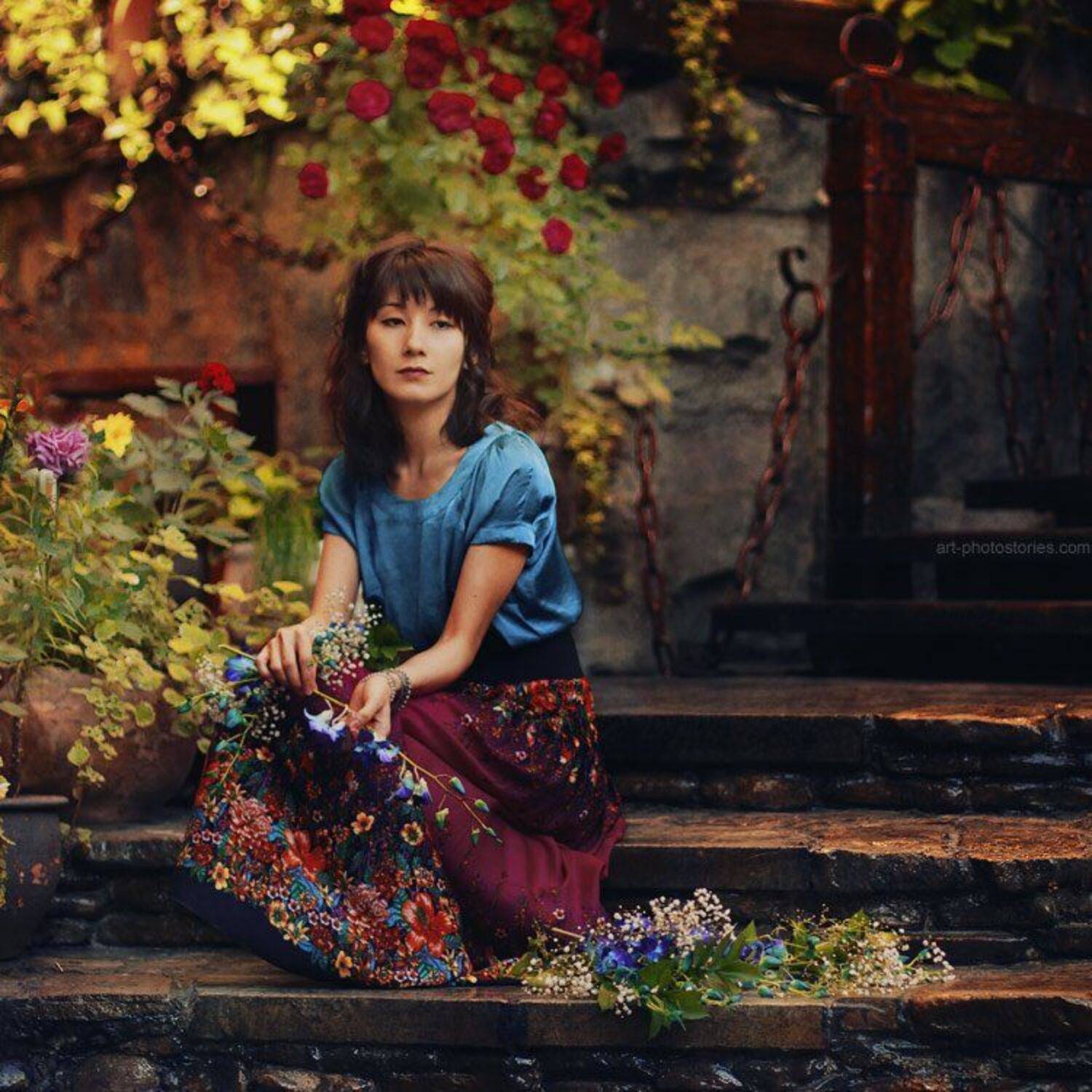 Цветы. Автор: Reshetnicova Valeriya , Reshetnicova Valeriya