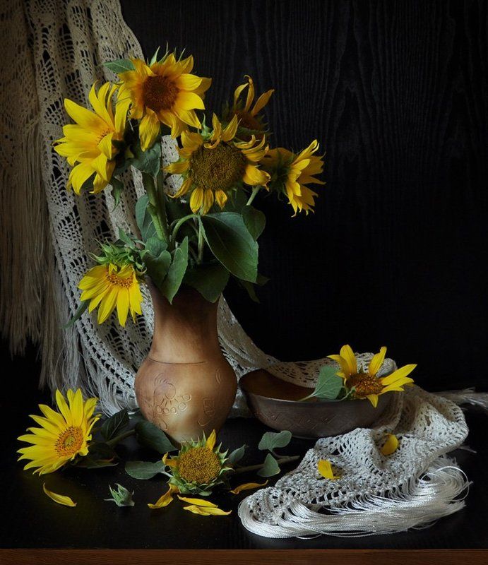 подсолнухи photo preview