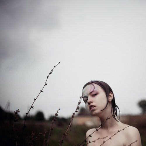 Peacefully and wet