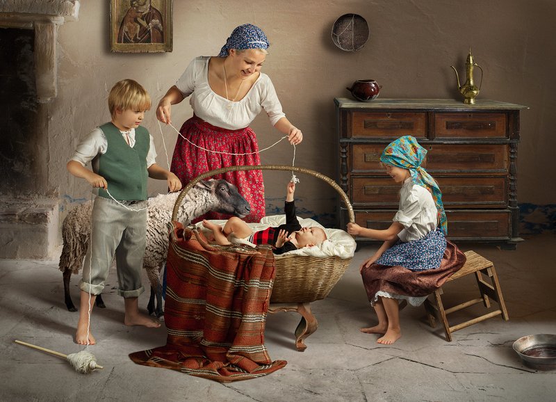 Playing with a childphoto preview