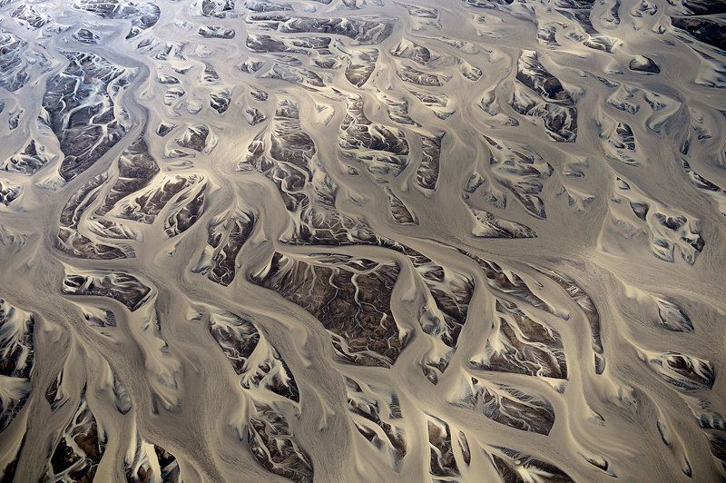 исландия Резьба воды по песку.photo preview