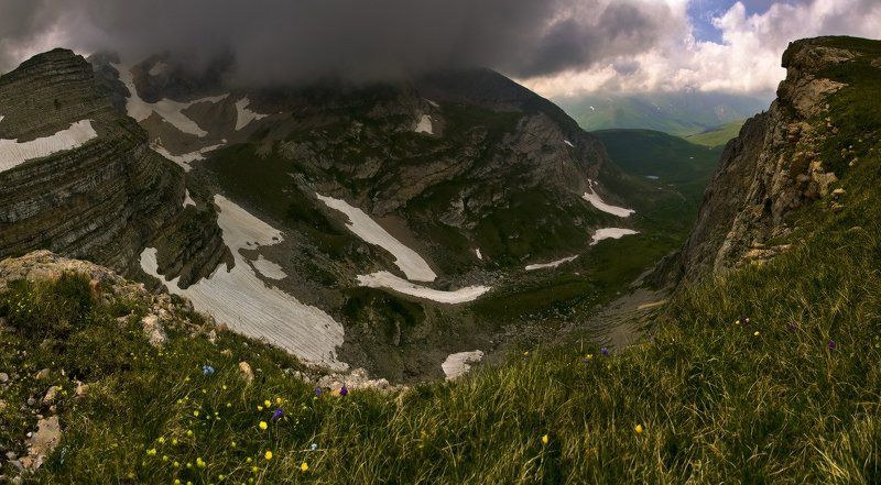 горы, лаго-наки, закат Под покровом....photo preview