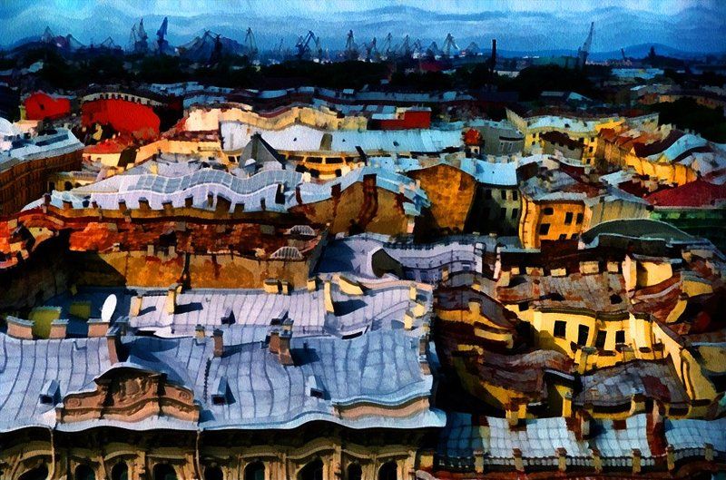 город, санкт-петербург Иллюзии белых ночей!photo preview