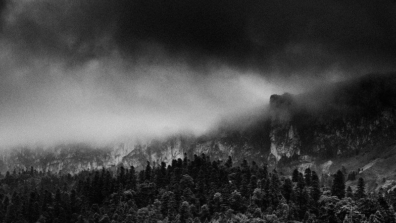 Буря. Кавказ.photo preview