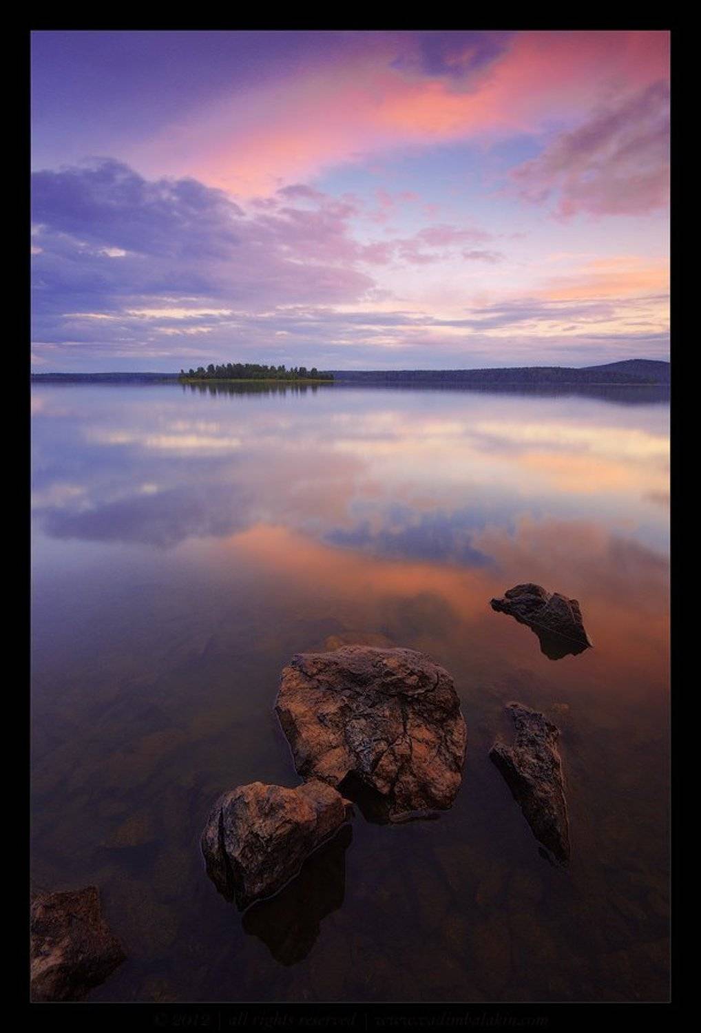 Закат на Волчихе (II). Автор: Vadim Balakin , Vadim Balakin