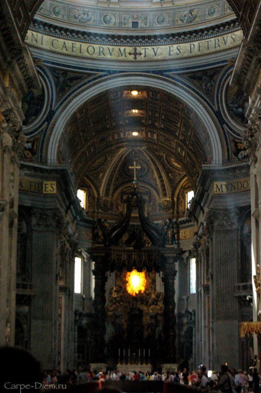 собор святого петра, рим, лучи Собор Св.Петраphoto preview