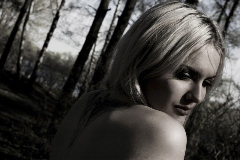 девушка, тату photo preview