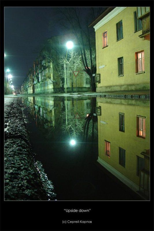 upside, down, отражение, город Upside downphoto preview