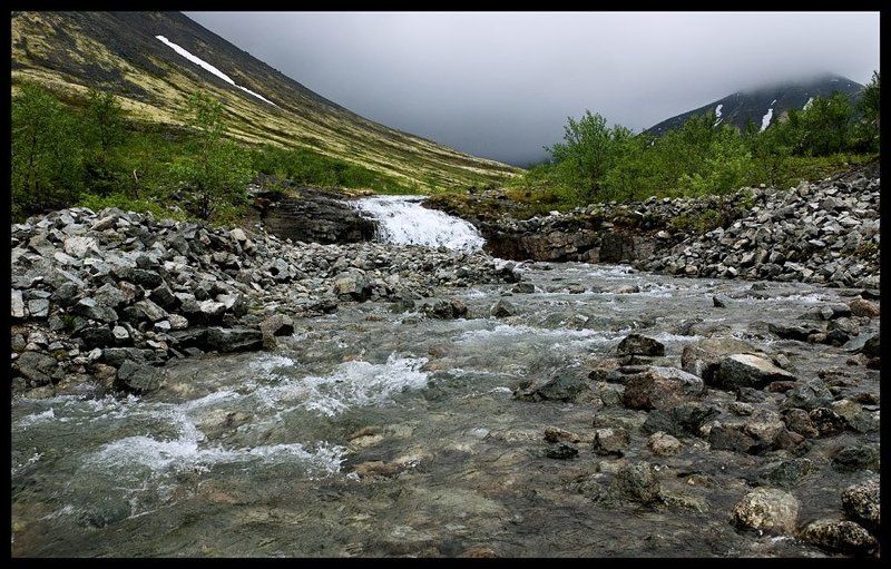 хибины, рисйок, кольский полуостров, река, горы 2photo preview