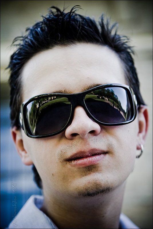 портрет, иван, друзья, пленер, эксперименты, portrait, sunglasses, friends Личностьphoto preview