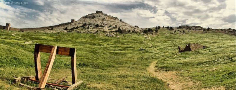 пейзаж Генуэзская крепость, Судакphoto preview