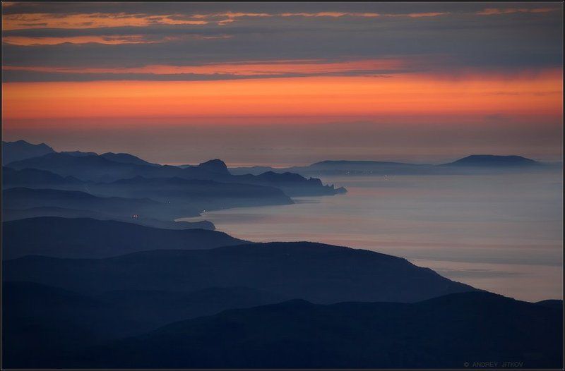 крым, утро, рассвет, море, пейзаж * * *photo preview