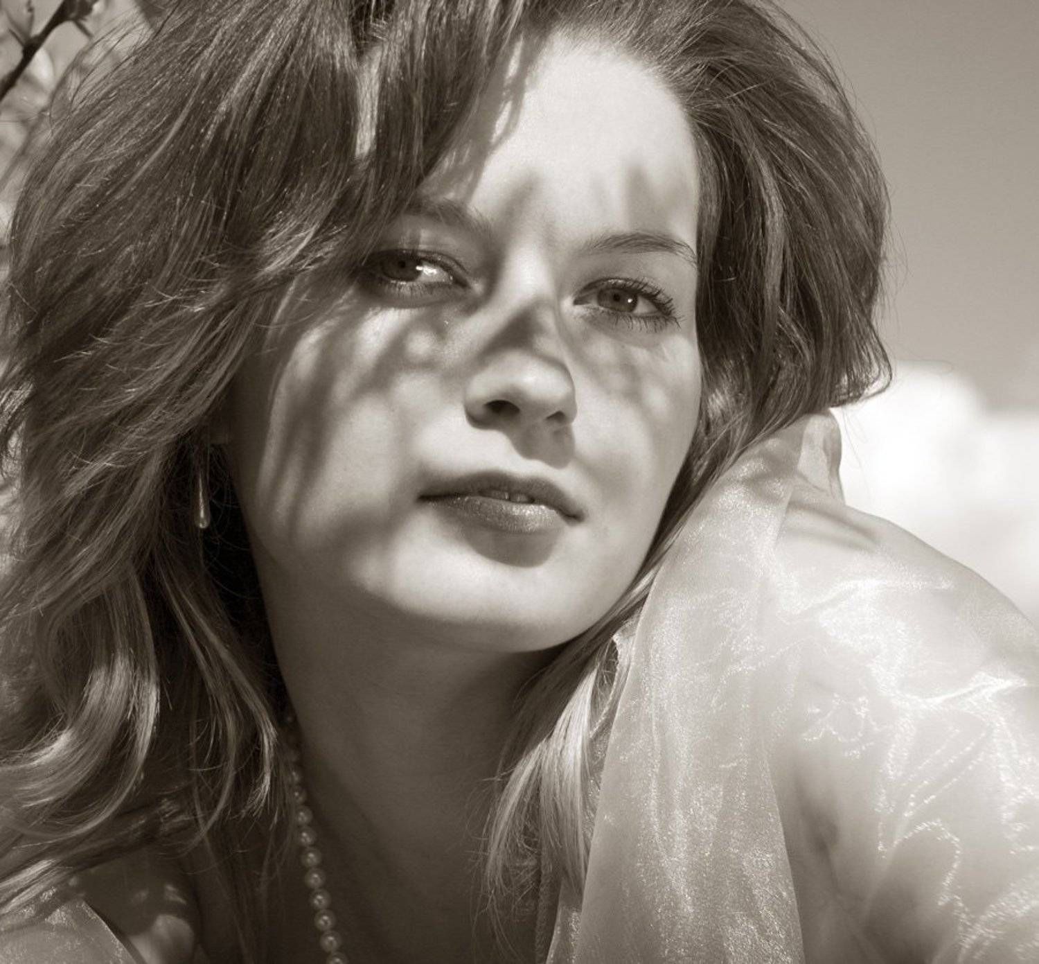 Портрет Анюты. Автор: Евгений Пугачев. аня,тени, Евгений Пугачев.