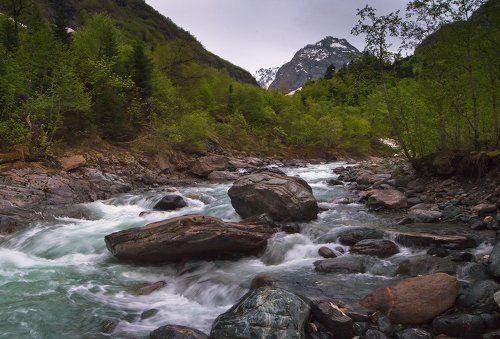 Весна Домбая. Аманауз.