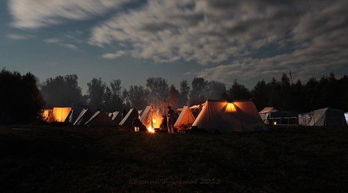 Бородино. Ночь перед сражением.