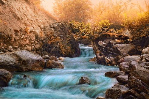 Water and color