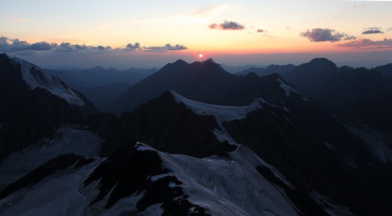закат, алтай, северо-чуйский Закат на Северо-Чуйскомphoto preview