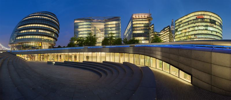 uk, london, the scoop, blue hour, англия, лондон London: The Scoopphoto preview