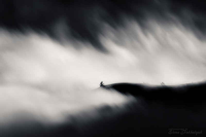 крым,облака,горы,черно-белое,пейзаж,природа,россия,фототур,айпетри Небесный Танецphoto preview