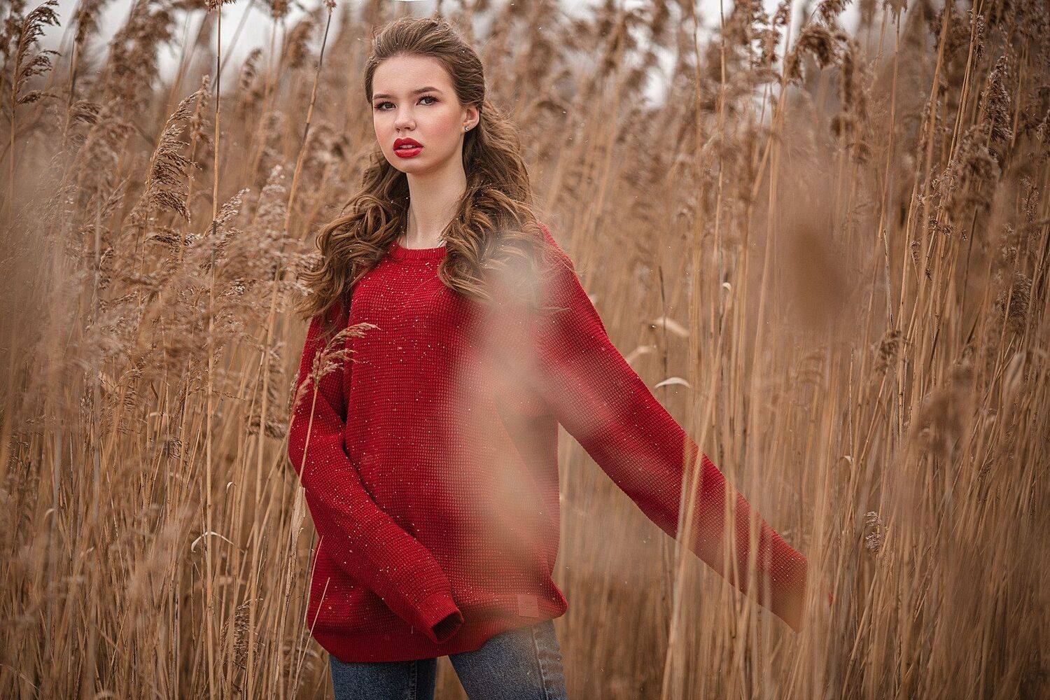 девушка, модель, портрет, фотосессия, макияж, гламур, зима, beauty, perfect, pretty, model, modeling, young, winter, make-up, Владимир Васильев