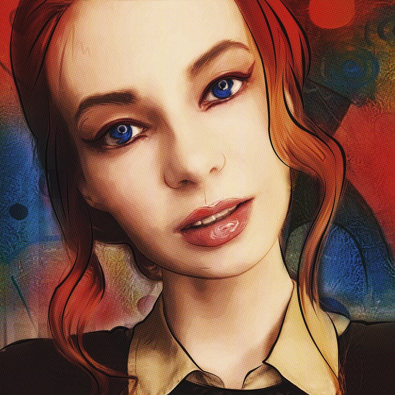 арт-портрет по фото из инстаграмаphoto preview