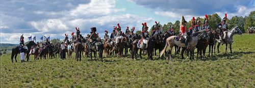 Бородино. Французская конница.