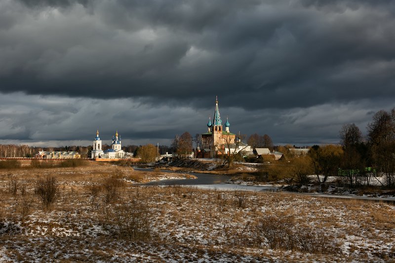 дунилова, зима, пейзаж, освещение Как работает солнышко )photo preview