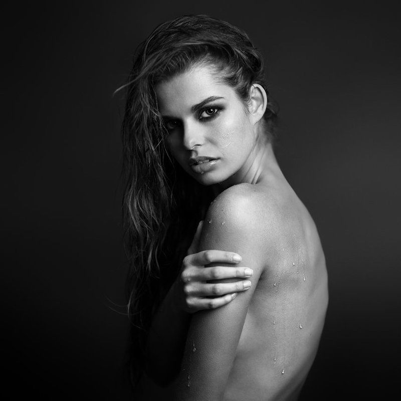 woman, model, beauty, studio, watter drop ...photo preview