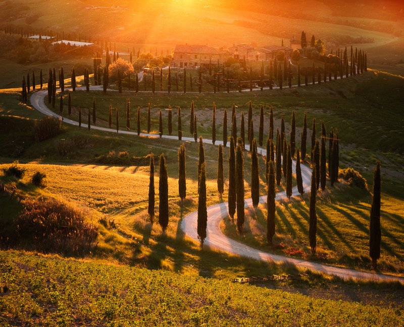 Tuscany sunset
