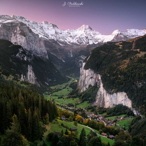 Morning in Switzerland