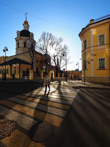 Где-то в переулочках Москвы 