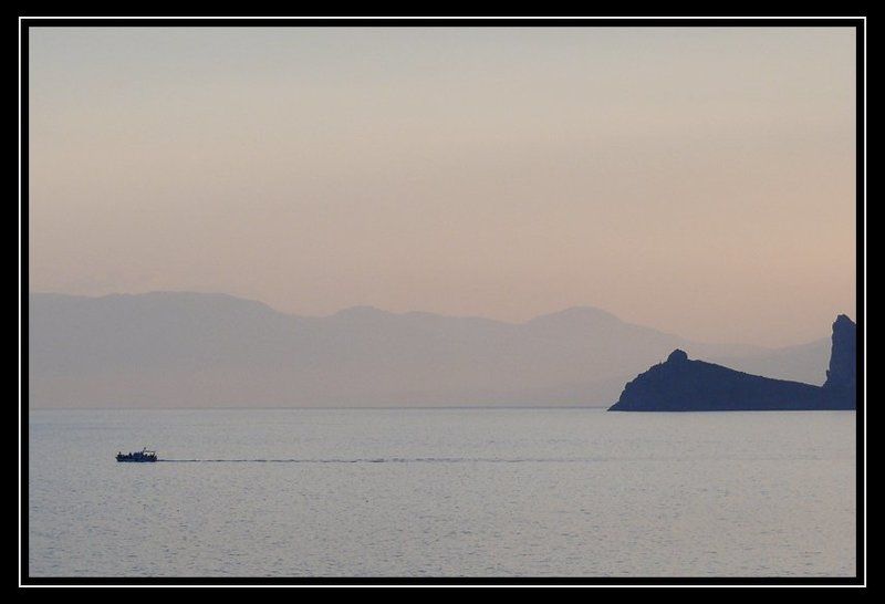 море, горы, вечер, крым Южный берег Крымаphoto preview