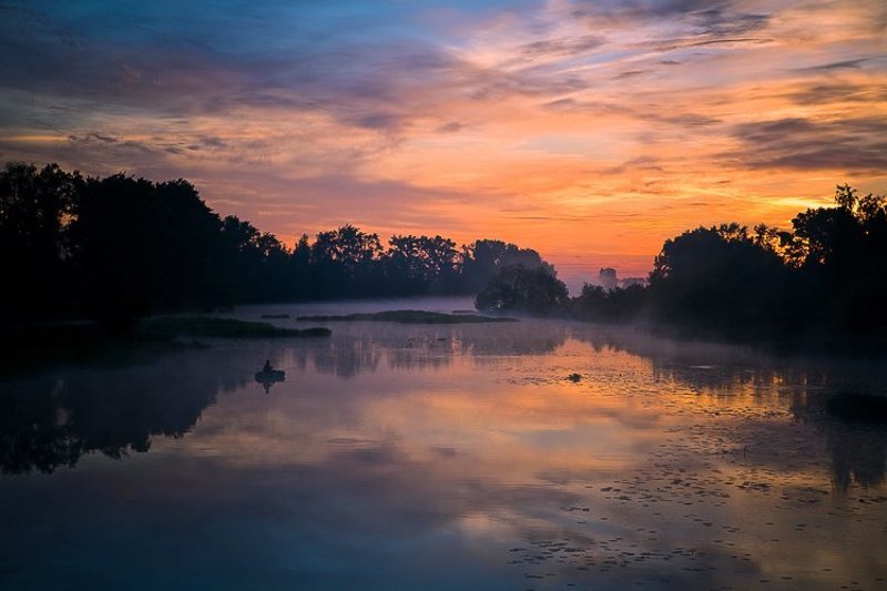 Рассвет под Питеромphoto preview