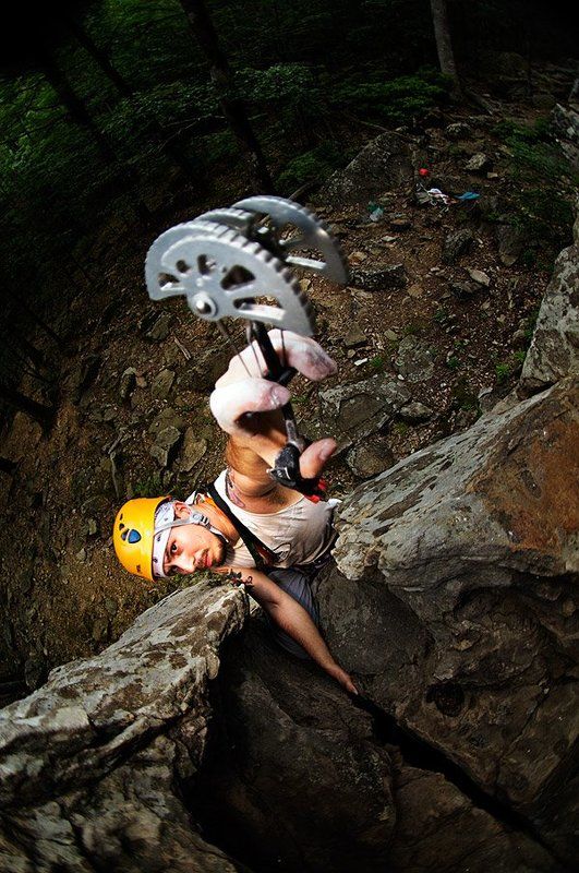 скалы, скалолаз, пеленг,  fisheye Climberphoto preview