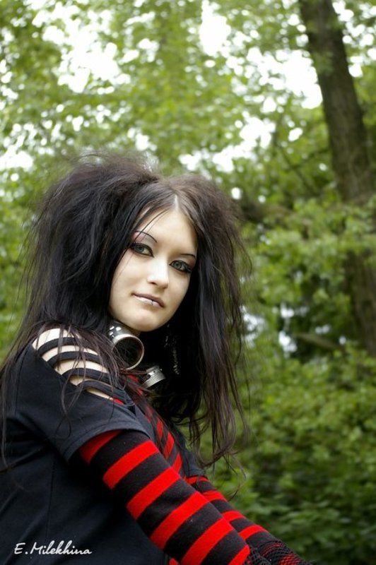 портрет, стиль, кибер, макияж +++photo preview