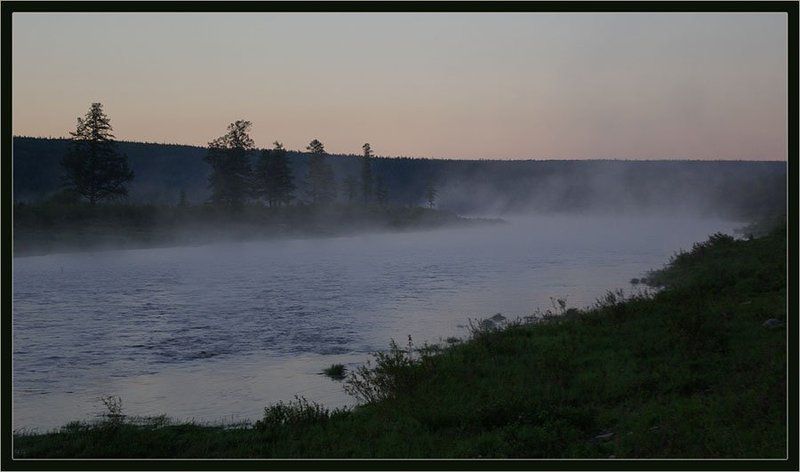 туман,река,утро Туман над рекойphoto preview