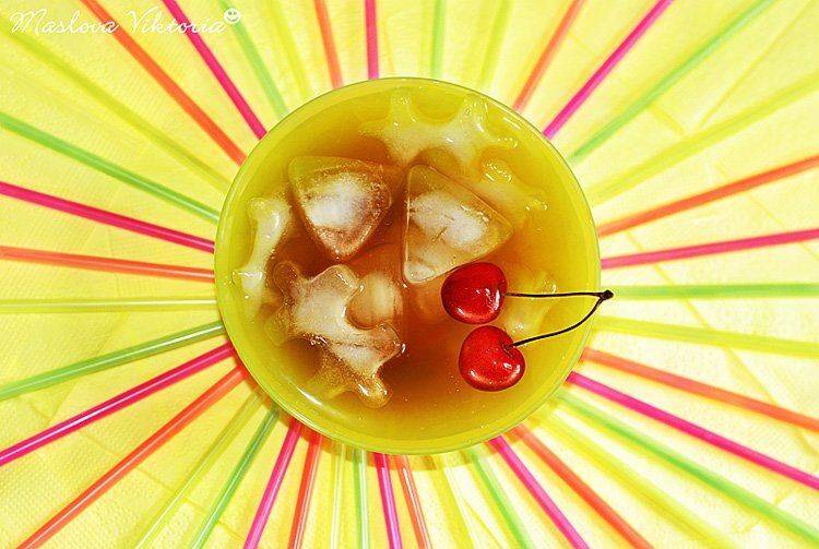 ассорти, натюрморт, чай, вишенки, bioskiss