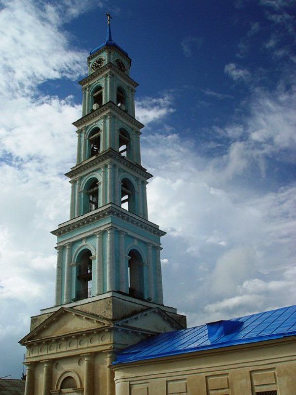 часовня, небо Б/Нphoto preview