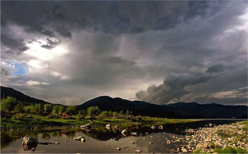 пейзаж перед грозойphoto preview