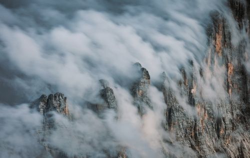 Clouds Waterfall