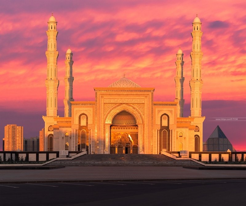 нур-султан, nur-sultan, астана, казахстан, артем мирный, astana, kazakhstan, artyom mirniy, хазрет султан, мечеть, hazret sultan, mosque, ceiling, ceiling_magic, art, capriccio, каприччио, фотохудожник Мечеть Хазрет Султанphoto preview