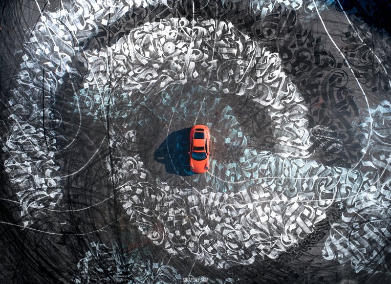 аэросъемка, вид сверху, overhead porschephoto preview