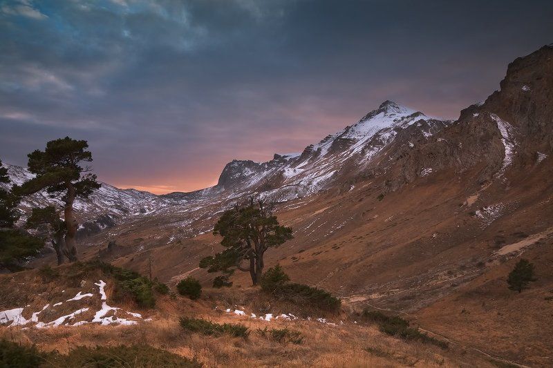 лаги, закат Прошлогодние краски Оштенаphoto preview