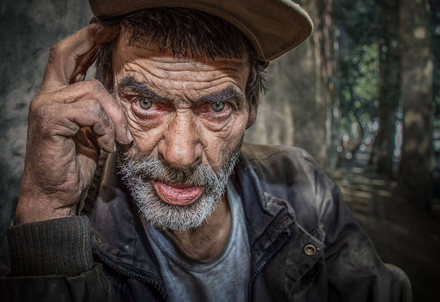 Look at the wound. Автор: Mehdi Zavvar #portrait #face #skin, Mehdi Zavvar