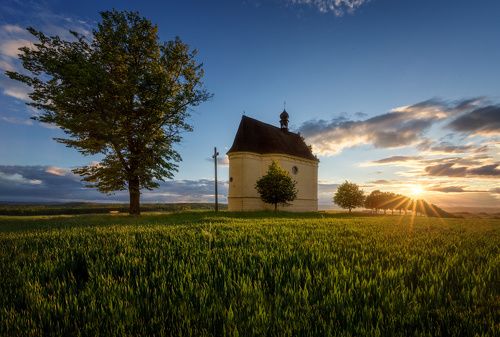 Sunset at The Chaple (Úsov)