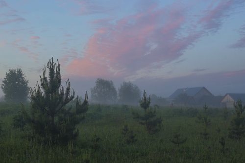 Светает